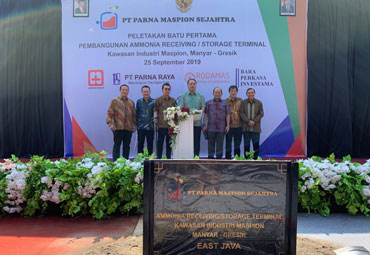 Ground breaking ammonia 1