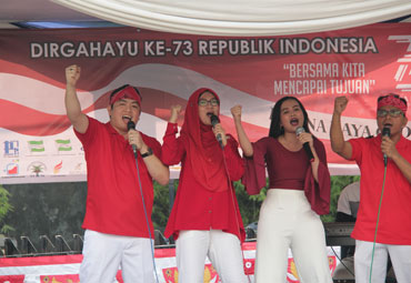 HUT RI ke-73 di Parna Raya 20